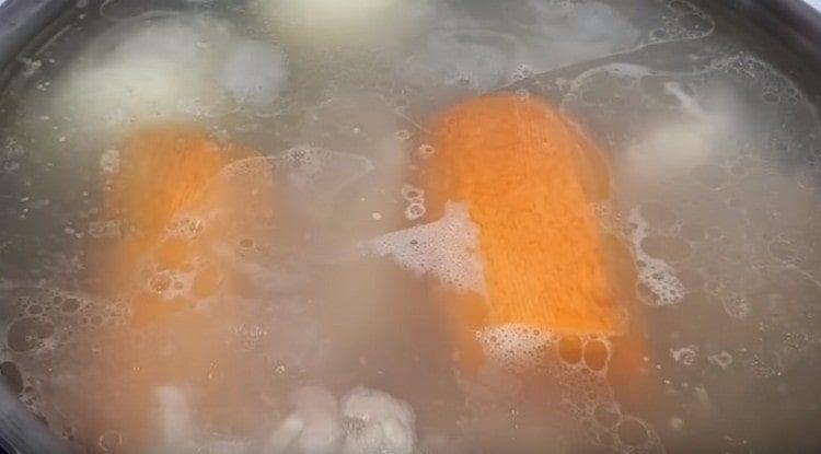 Add onions and carrots as well.