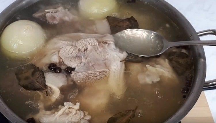 Now jelly can be tasted for salt.