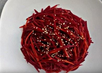 The most delicious and healthy salad of beets and carrots 🥗