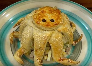 Tasty and unusual salad On the seabed 🥗