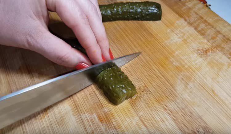 we also cut pickles.