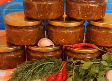 Real Abkhaz classic adjika 🌶