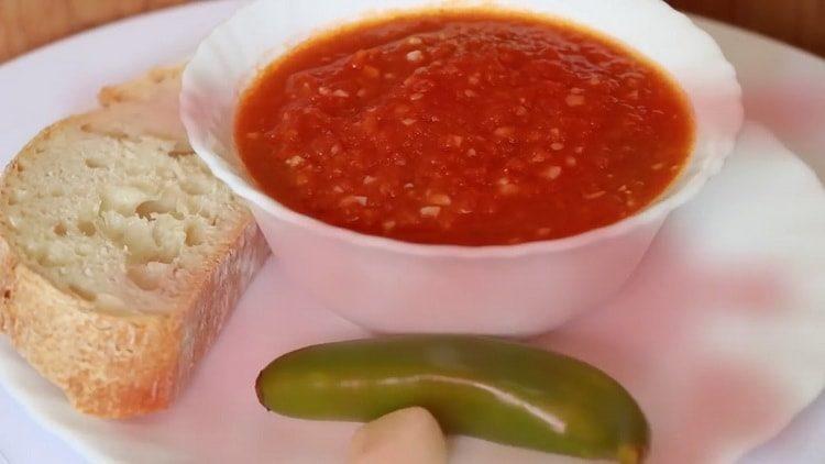 The most delicious homemade adjika step by step recipe with photos