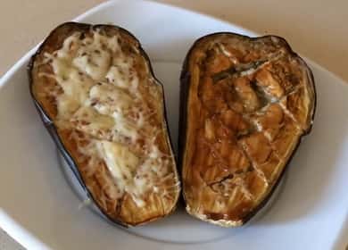 Eggplant recipe fast and tasty
