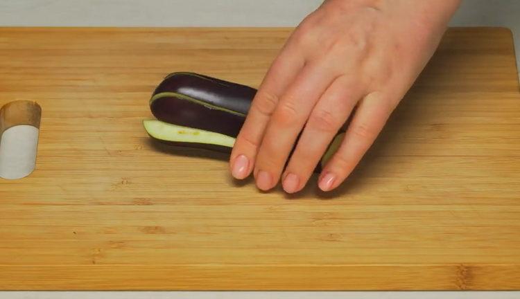 Cooking eggplant in Korean