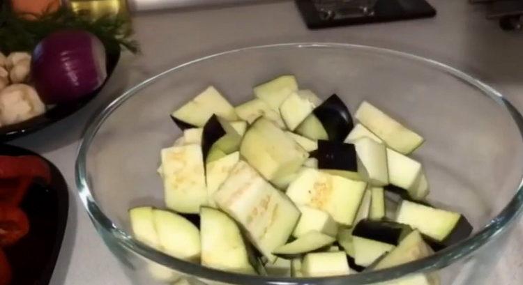 Cooking Eggplant Dish