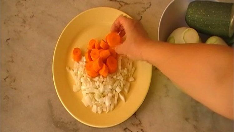 chop the ingredients