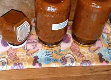 Bulgarian lutenitsa for the winter - a simple and tasty recipe 🥣