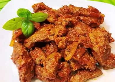 Learn how to quickly cook beef liver tasty and soft 🥩