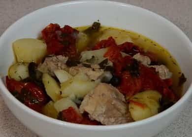 Tasty Georgian homemade canahi 🍲