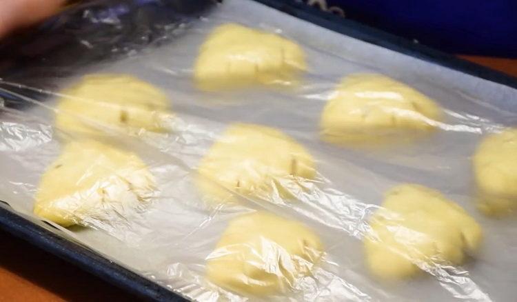 cover the blanks with foil