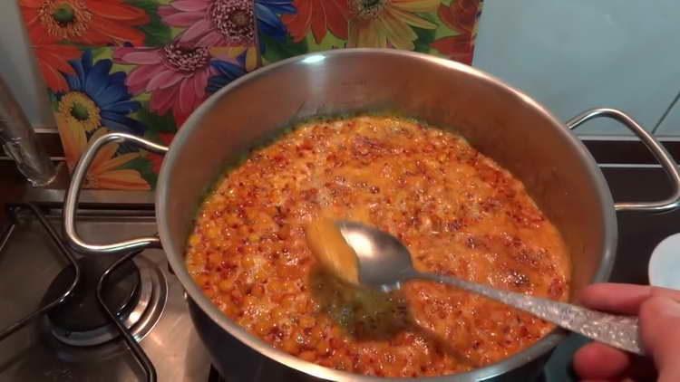 remove the foam from the jam