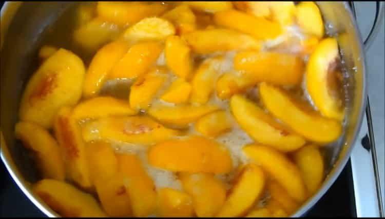 Mix the ingredients to cook.