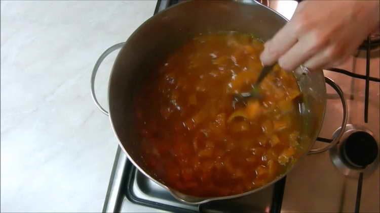 take out the zest of orange