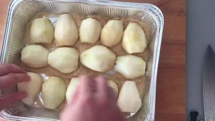 put pears on sugar