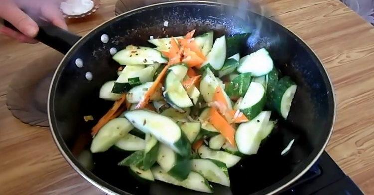 Fried Cucumbers - A Recipe for a Delicious Chinese Dish