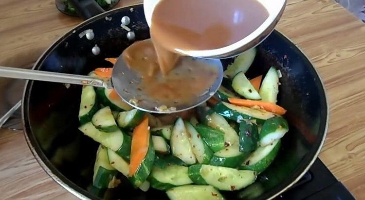 combine the ingredients