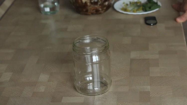 harvesting mushrooms for the winter