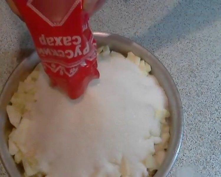 Prepare the ingredients for cooking.