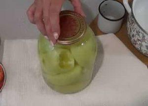 Stuffed pepper for stuffing for the winter