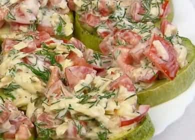 Simple and delicious zucchini snack 🥒