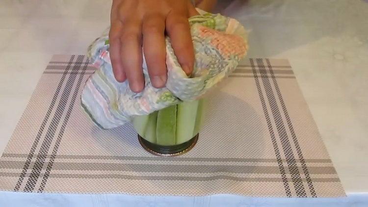 zucchini for the winter ready