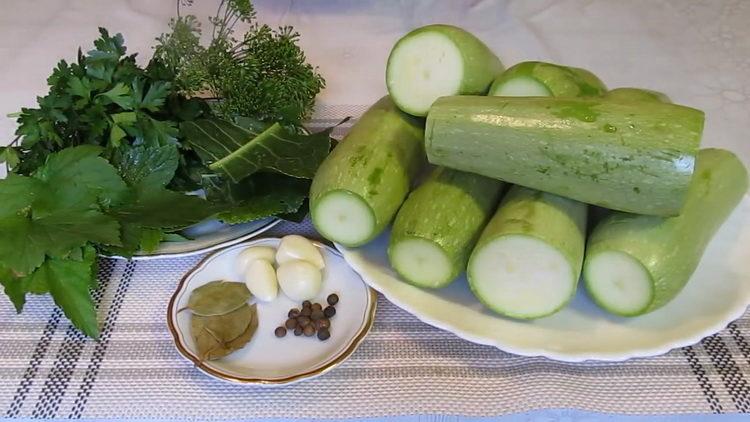 Zucchini for the winter step by step recipe with photos