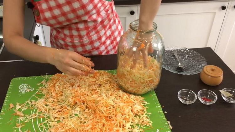 Prepare the dishes for cooking