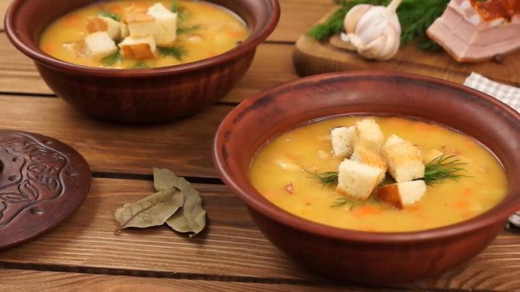 Classic smoked pea soup recipe