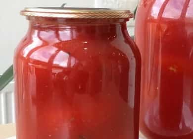 Tomatoes in their own juice for the winter 🍅