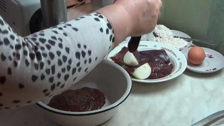 Cooking beef liver patties