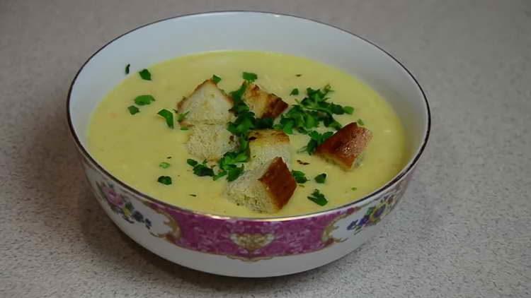 cream zucchini soup