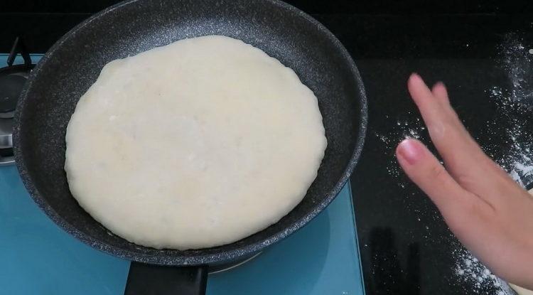 To cook, heat the pan