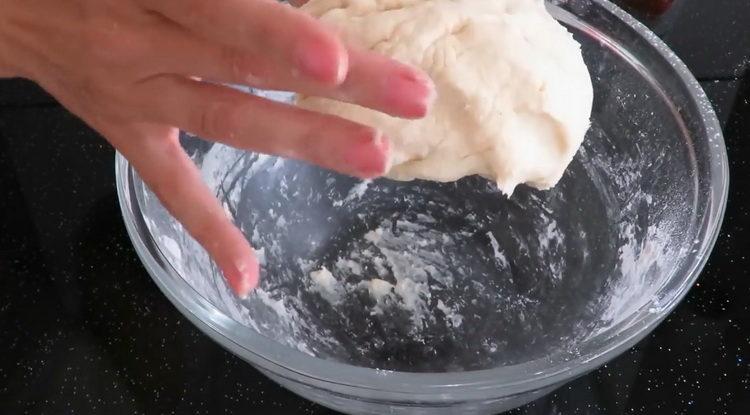 Knead the dough
