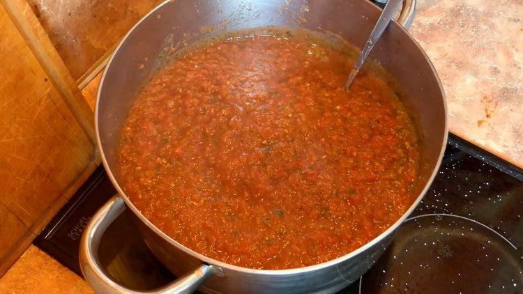 Cook the ingredients