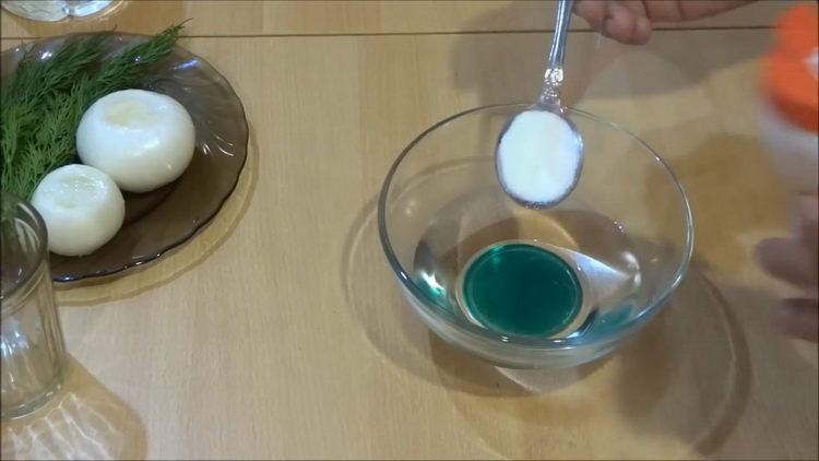 For cooking, prepare the ingredients