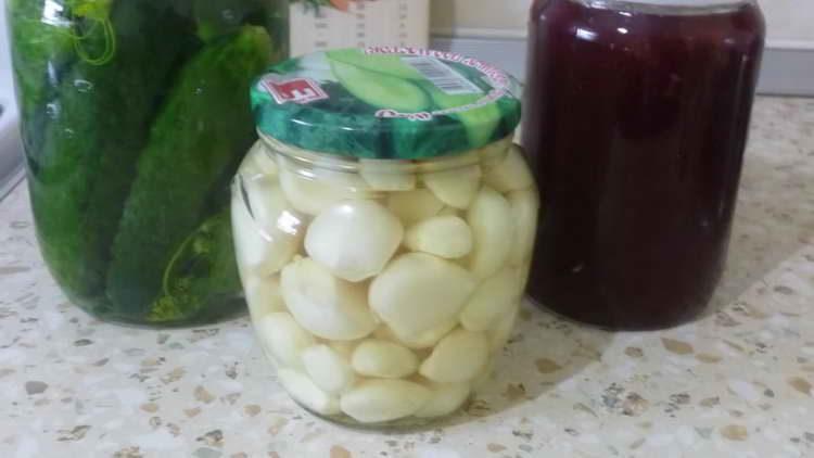 pickled garlic for winter recipe