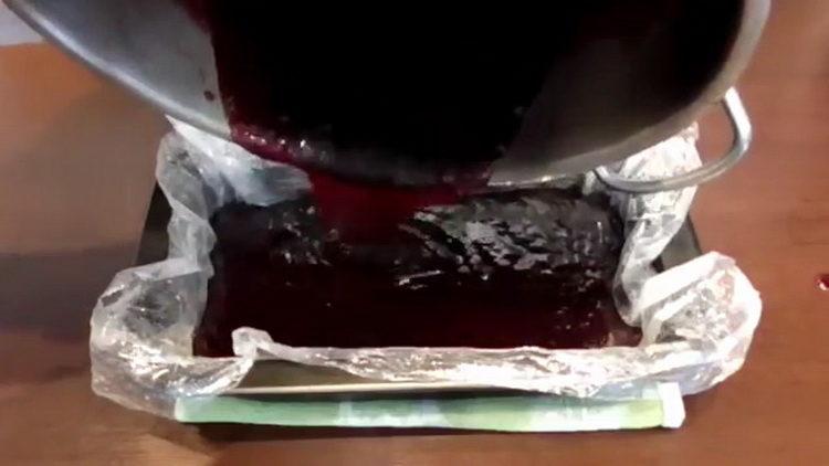 Delicious homemade plum marmalade