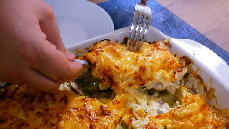 French meat from chicken breast