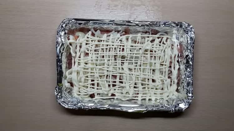 Prepare mayonnaise for cooking