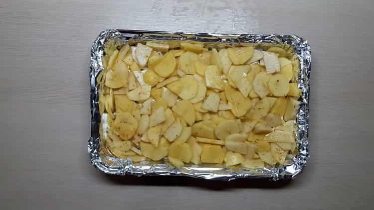 Put potatoes to cook