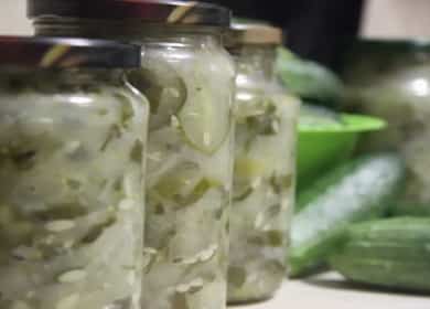 Tasty harvest of overgrown cucumbers for the winter 🥒