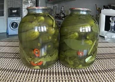 Cucumbers with citric acid for the winter without vinegar 🥒