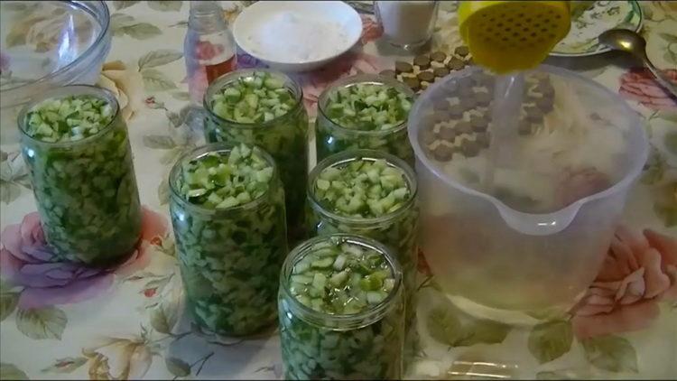 Drain brine for cooking