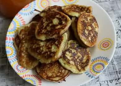 Simple and delicious kefir zucchini fritters 🥛