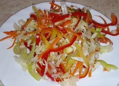 Autumn Salad - winter recipe without sterilization 🥫