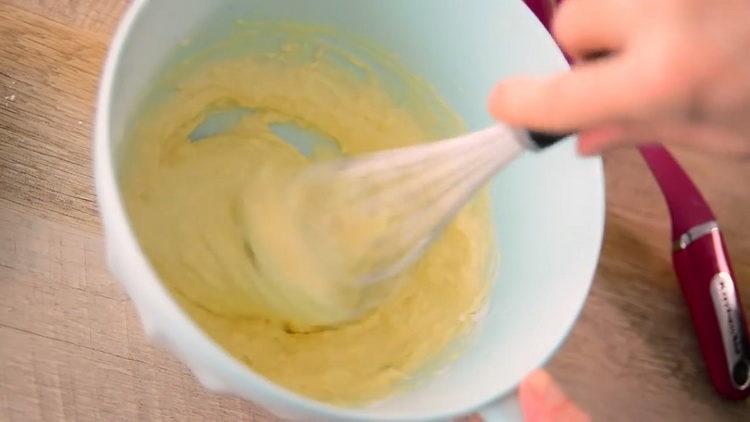 Prepare the dough for cooking