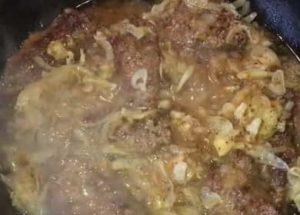 Liver with onions: a step by step recipe with photos