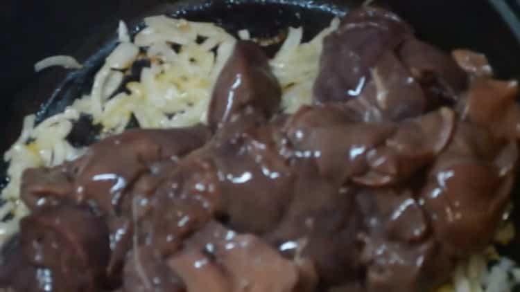 To prepare the dish, prepare the mix of ingredients.