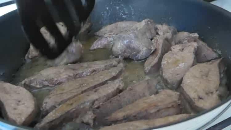 Prepare the ingredients for cooking.